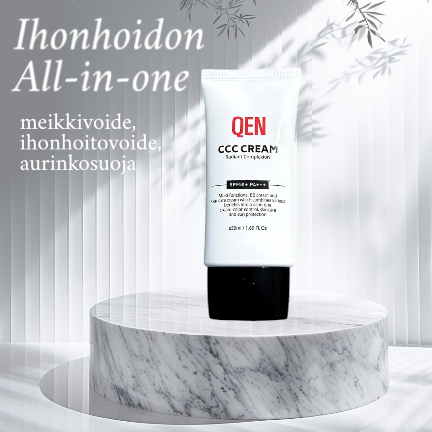 QEN CCC Cream Light 50ml - Image 2